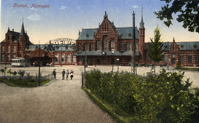 170131 Gezicht op het S.S.-station Nijmegen te Nijmegen.
